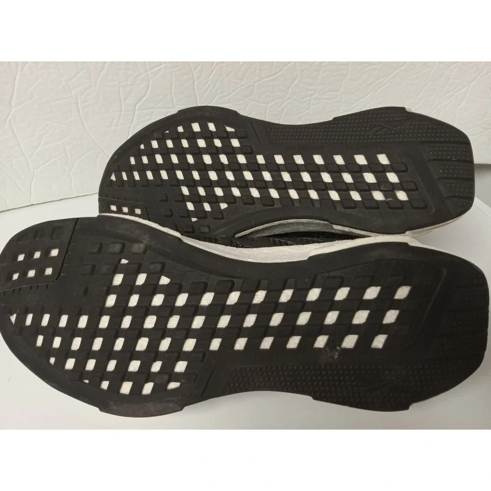 Reebok Men's Safety Toe Work Shoes Black White Mens 8 Women 10 ASTM F2413-18